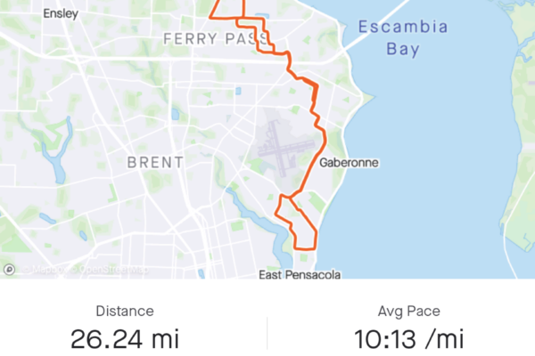 Running for Beer & Pizza (Marathon #55)