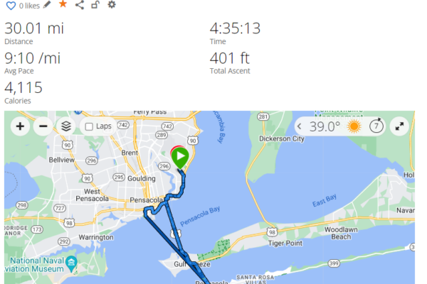 Octabridge 30 Mile Run – Marathon #4