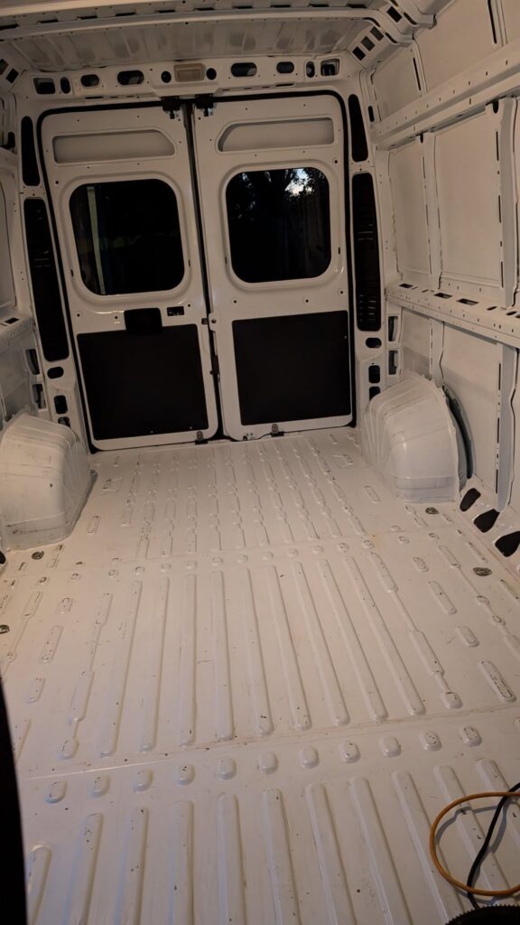 Van Build Post #2: Clean Up