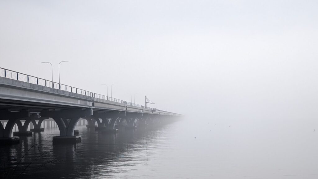 Foggy Run Today – Training for Long Haul 100