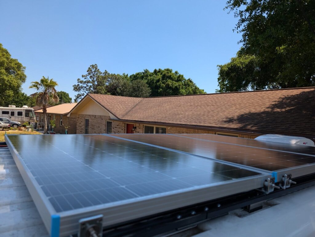 Van Build Post #23 – Custom Roof Rack & Solar Panels