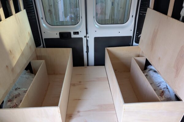 Van Build Post #13 – Utility/Bed/Table Seats – Part 1