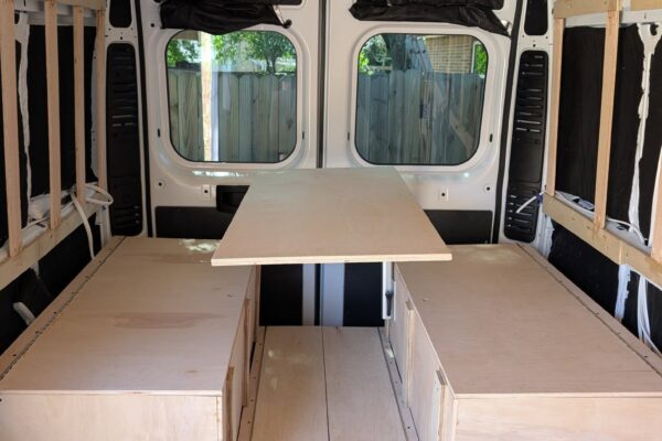 Van Build Post #15 – Table Leg