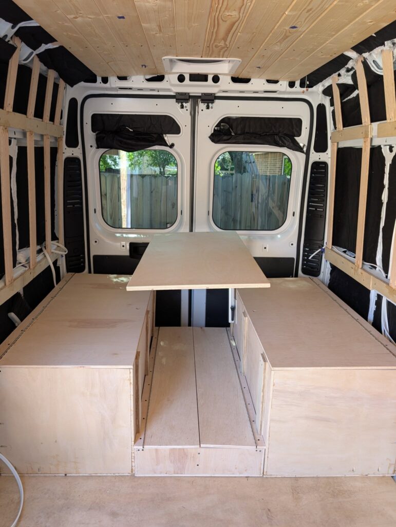 Van Build Post #15 – Table Leg