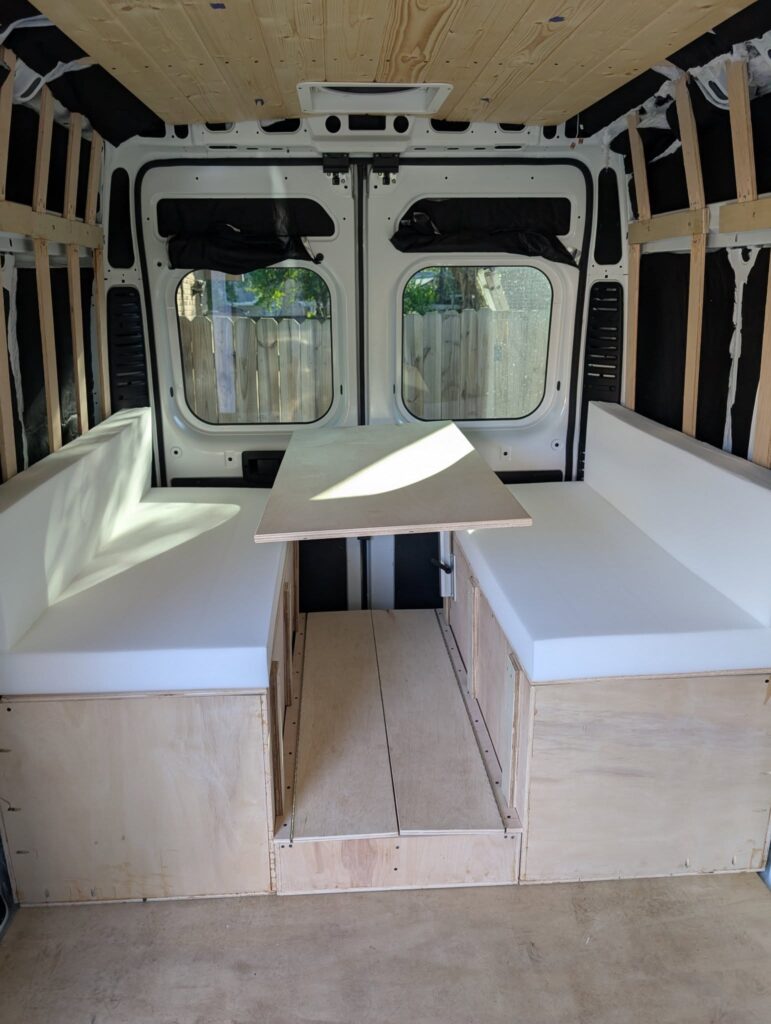 Van Build Post #16 – Foam Mattress/Seats