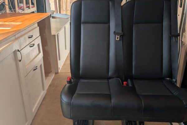 Van Build Post #26 – Bench Seats Installed