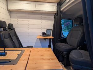 Van Post #30 – Shower & Upper Cabinets-2
