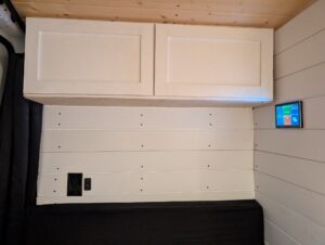 Van Post #30 – Shower & Upper Cabinets-3