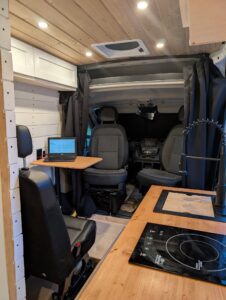 Van Post #30 – Shower & Upper Cabinets-4