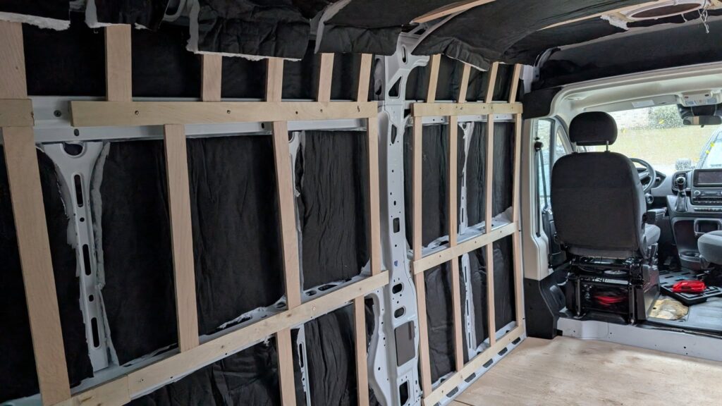 Van Build Post #11: Wall Framing