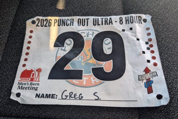 Marathon #114 is complete at the Punch Out Ultra 8 Hour